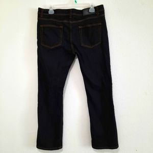 Kayden. K men's black slim jean